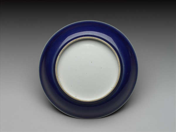 霽青釉盤