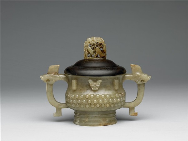 玉乳丁紋簋形爐