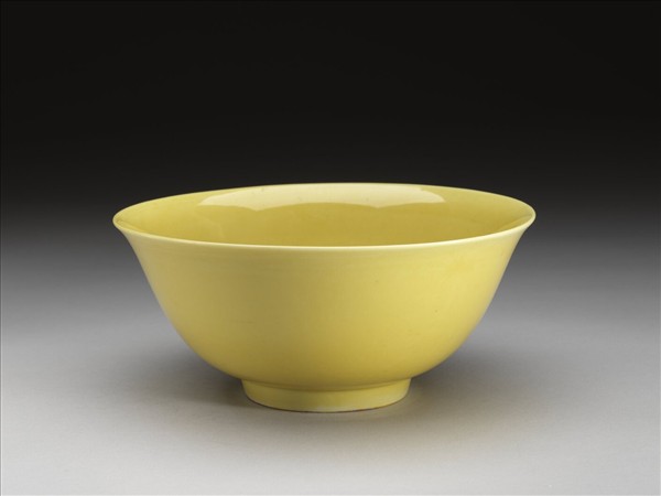 黃釉碗