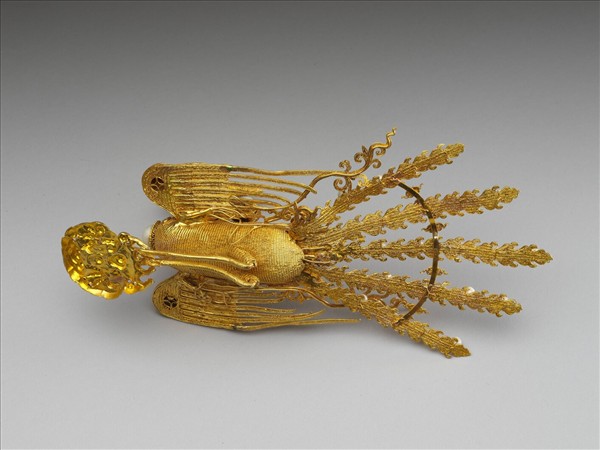 金纍絲鳳飾件