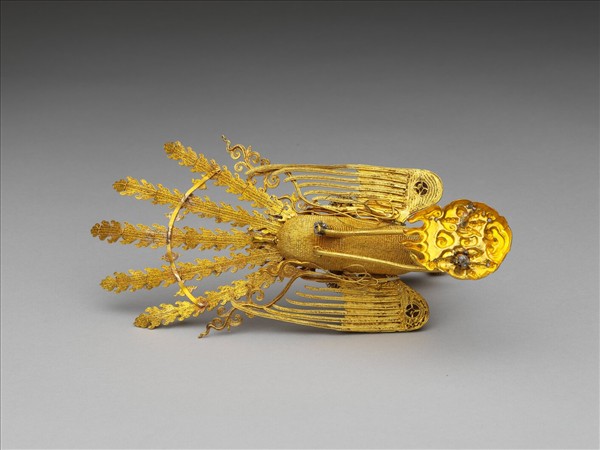 金纍絲鳳飾件