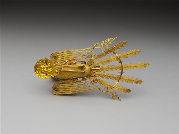金纍絲鳳飾件
