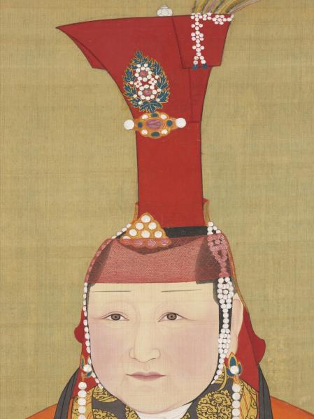 元代后半身像　冊　元代后