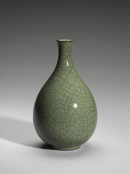 仿哥釉玉壺春瓶