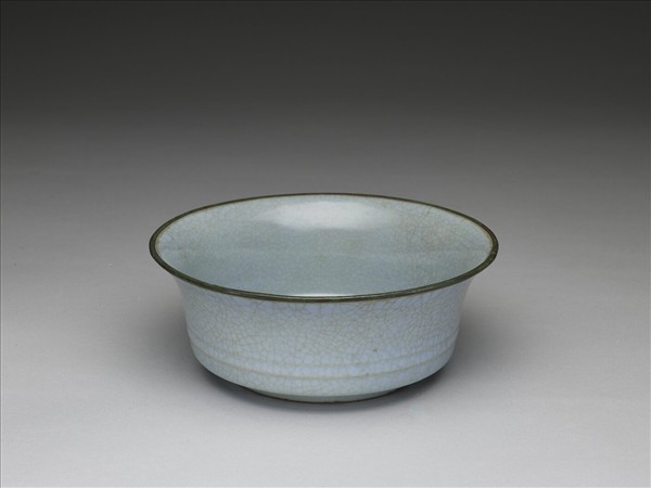 天青釉弦紋洗
