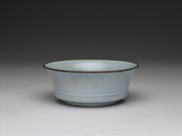 天青釉弦紋洗