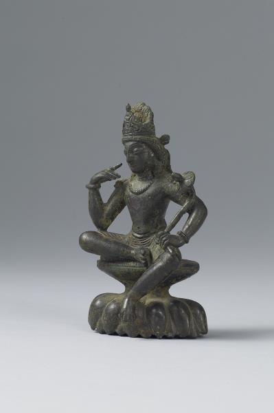 青銅蓮華手觀音菩薩半跏思惟像