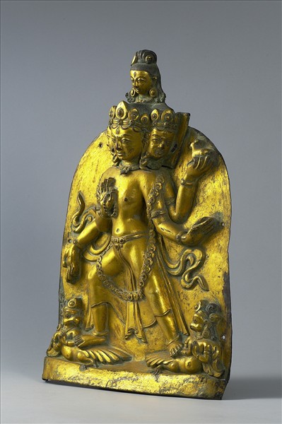 印度教神展左立像