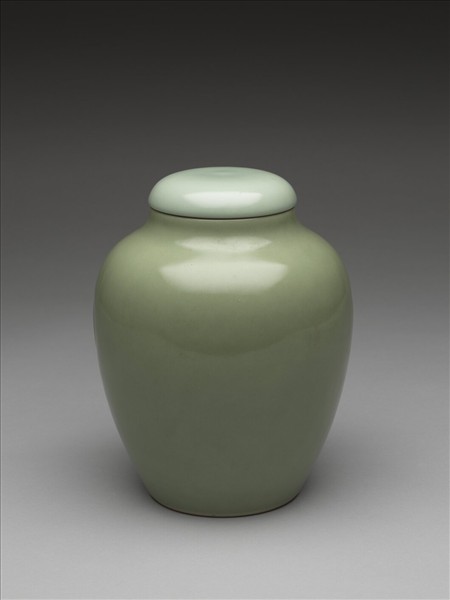 青瓷蓋罐