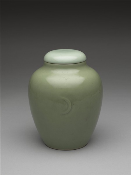 青瓷蓋罐