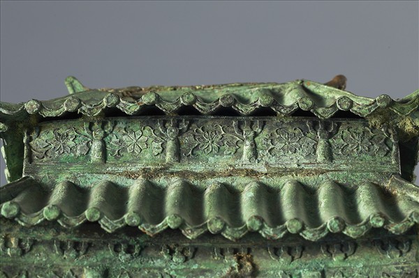 中國 西魏 大統五年銘（539） 銅鎏金 佛殿