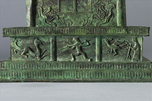 中國 西魏 大統五年銘（539） 銅鎏金 佛殿