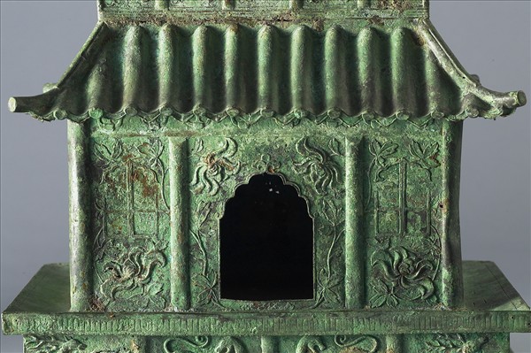 中國 西魏 大統五年銘（539） 銅鎏金 佛殿