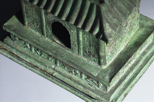 中國 西魏 大統五年銘（539） 銅鎏金 佛殿