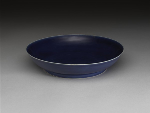 霽青釉盤