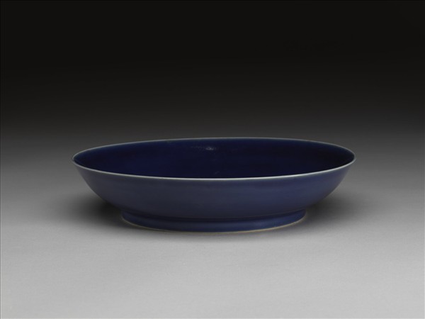 霽青釉盤
