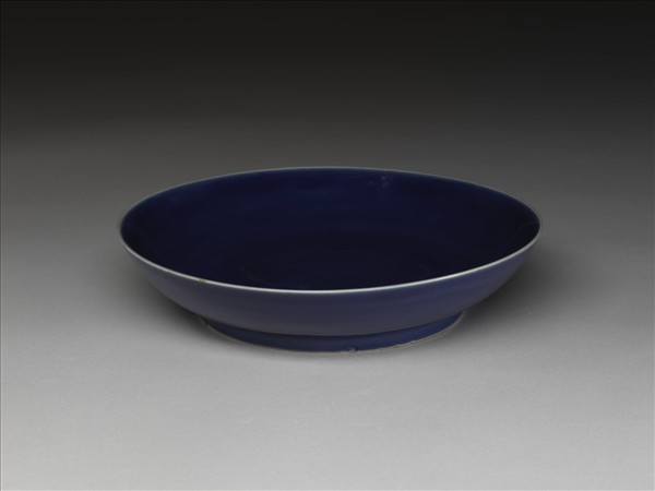 霽青釉盤