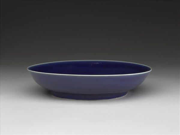 霽青釉盤