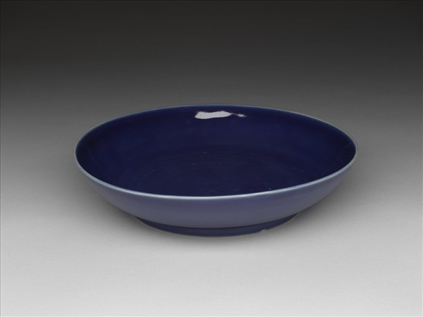 霽青釉盤