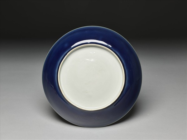 霽青釉盤
