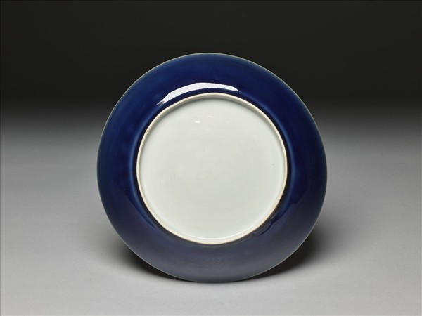 霽青釉盤