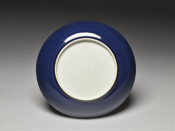 霽青釉盤