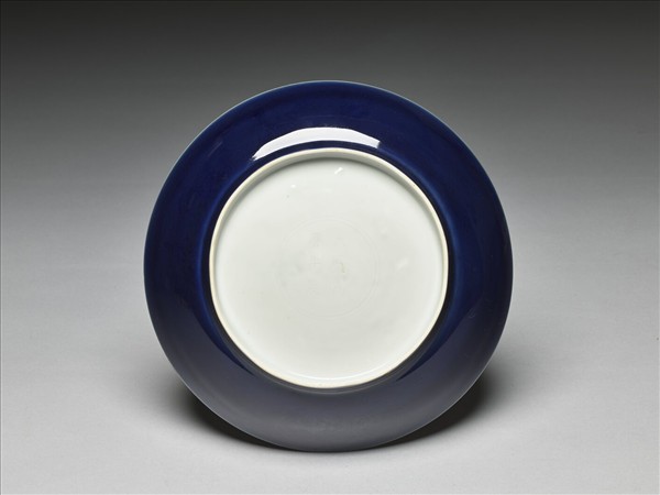 霽青釉盤