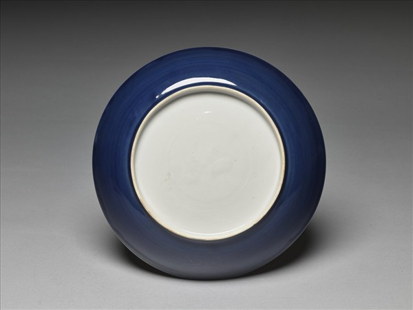 霽青釉盤