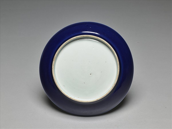 霽青白裡盤