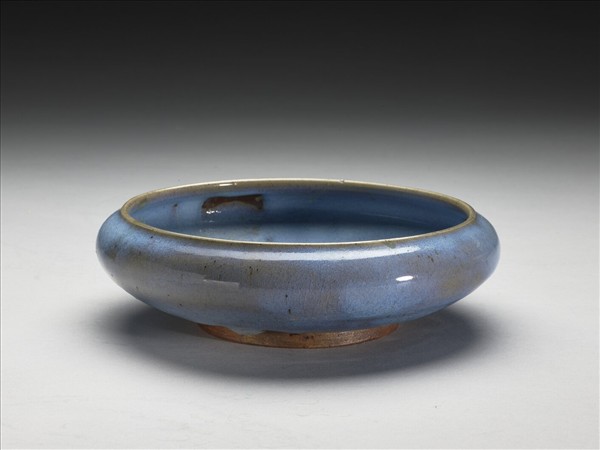 鈞窯 天藍釉圓洗