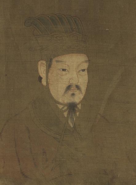 歷代帝王半身像　冊　少皞金天氏