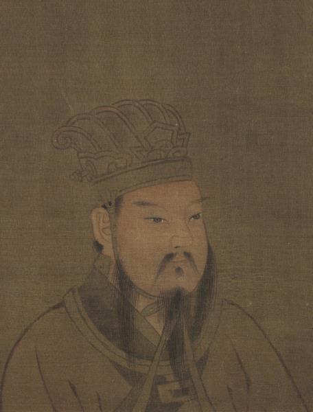 歷代帝王半身像　冊　周武王