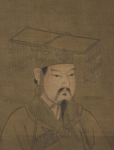 歷代帝王半身像　冊　周武王