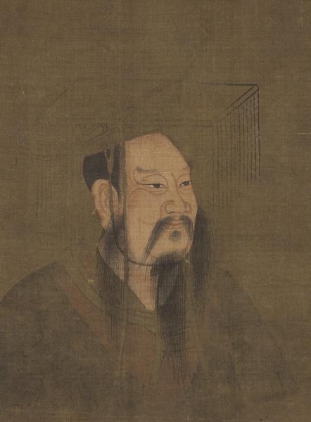 歷代帝王半身像　冊　漢光武帝