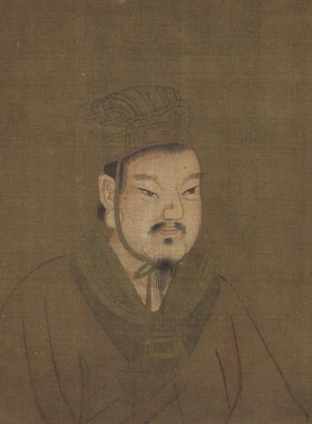 歷代帝王半身像　冊　漢光武帝