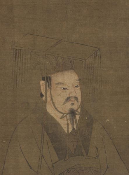 歷代帝王半身像　冊　漢昭烈帝