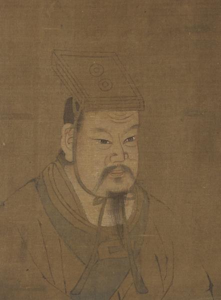 歷代帝王半身像　冊　南朝宋武帝