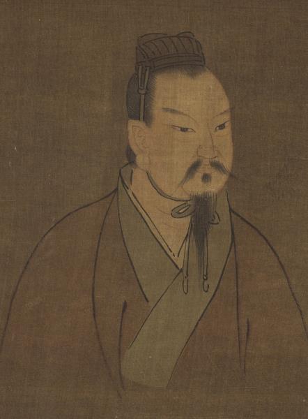 歷代帝王半身像　冊　南朝宋武帝