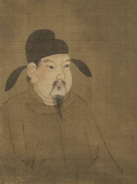 歷代帝王半身像　冊　唐太宗