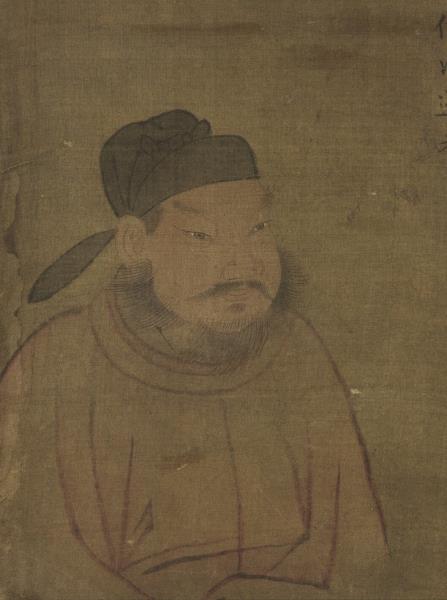 歷代帝王半身像　冊　唐太宗