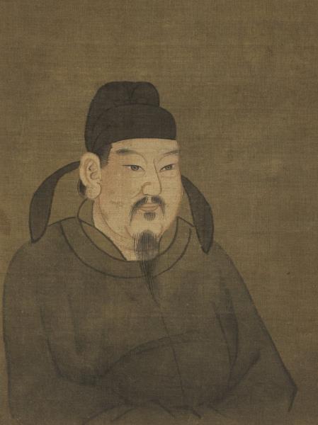 歷代帝王半身像　冊　唐宣宗