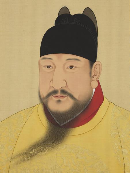 明代帝后半身像（一）　冊　誠孝昭皇后