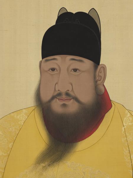 明代帝后半身像（一）　冊　孝恭章皇后