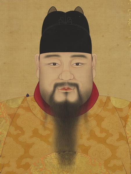 明代帝后半身像（一）　冊　孝貞純皇后