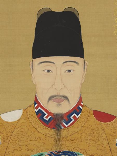 明代帝后半身像（二）　冊　世宗肅皇帝