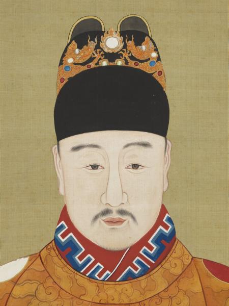 明代帝后半身像（二）　冊　孝懿莊皇后