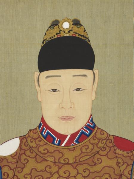 明代帝后半身像（二）　冊　熹宗悊皇帝