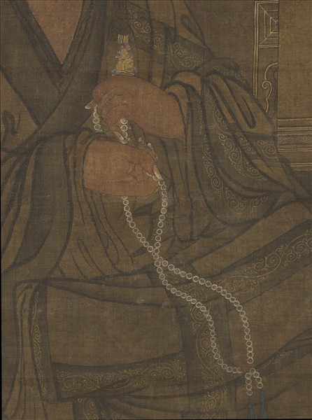 五代前蜀貫休畫羅漢　軸