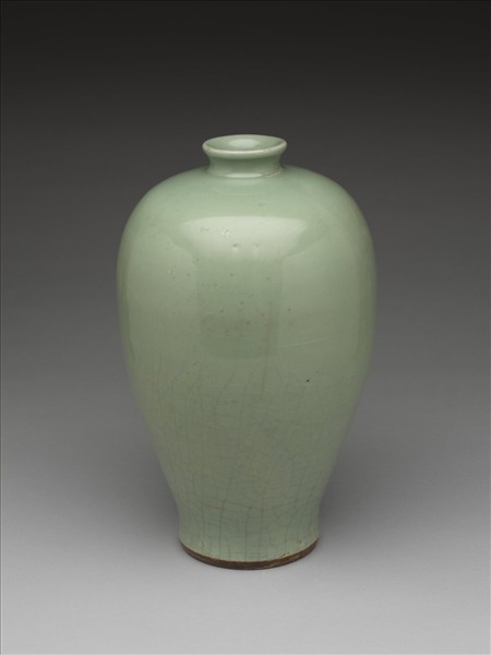 龍泉窯 青瓷梅瓶