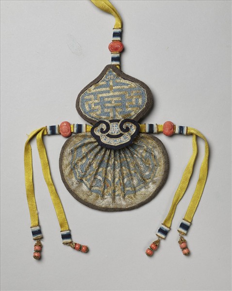 鍍金嵌琺瑯帶扣吉服帶